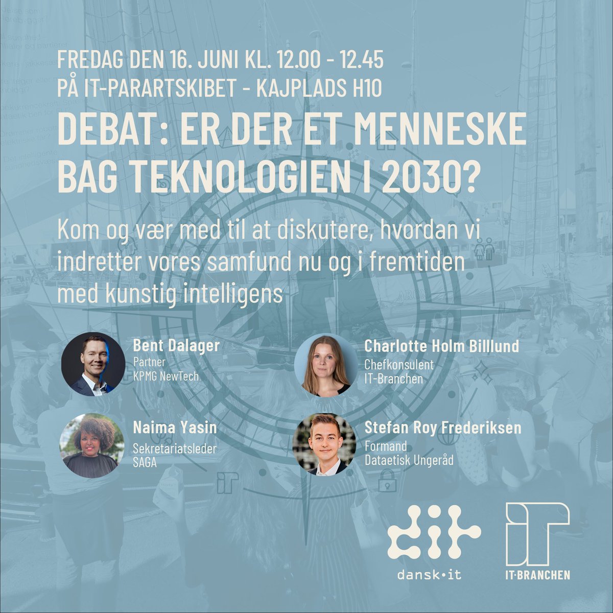 Charlotte Holm Billund (@cbillund) on Twitter photo Folkemødet er lige om lidt! Fredag kl. 12 på H10 diskuterer vi hvordan vi skal indrette fremtidens samfund med kunstig intelligens sammen med Dataetisk Ungeråd, <a href="/hejnaima/">Naima Yasin</a> fra SAGA og <a href="/BentDalager/">Bent Dalager</a> fra <a href="/KPMGDenmark/">KPMG Denmark</a> #dktech #fmdk #digidk <a href="/ITBranchen/">IT-Branchen</a> @DITdanskIT Folkemødet er lige om lidt! Fredag kl. 12 på H10 diskuterer vi hvordan vi skal indrette fremtidens samfund med kunstig intelligens sammen med Dataetisk Ungeråd, <a href="/hejnaima/">Naima Yasin</a> fra SAGA og <a href="/BentDalager/">Bent Dalager</a> fra <a href="/KPMGDenmark/">KPMG Denmark</a> #dktech #fmdk #digidk <a href="/ITBranchen/">IT-Branchen</a> @DITdanskIT