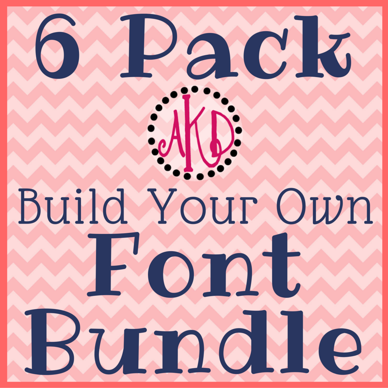6 Pack "Build Your Own" Font or Monogram Bundle Deal - Machine Embroidery Designs
akdesignsboutique.com/6-pack-build-y…