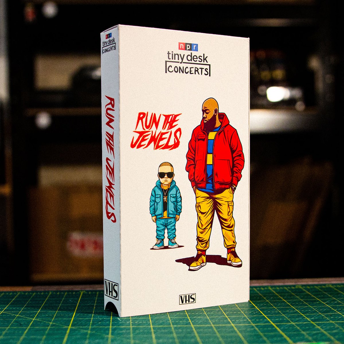 unstable_king's tweet photo. I made physical versions of @nprmusic Tiny Desk concerts on VHS that work. #TinyDeskConcert #macmiller #runthejewels #denzelcurry https://t.co/42wdubNKPv