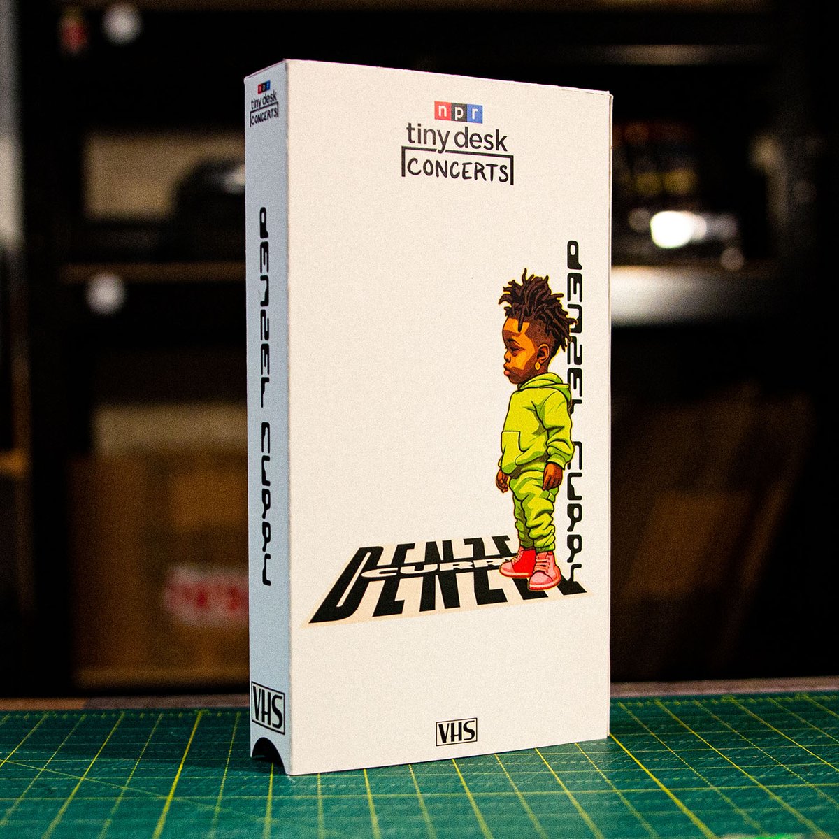 unstable_king's tweet photo. I made physical versions of @nprmusic Tiny Desk concerts on VHS that work. #TinyDeskConcert #macmiller #runthejewels #denzelcurry https://t.co/42wdubNKPv