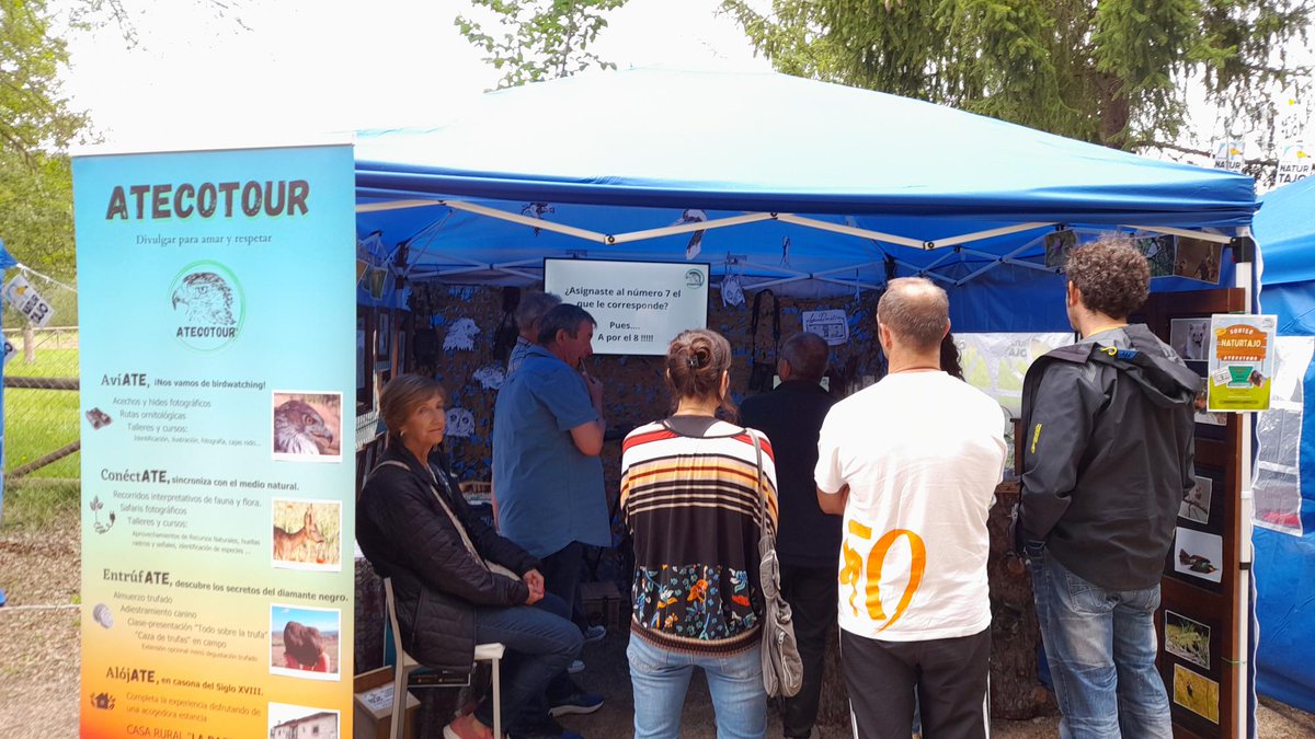 La primera edición de #Naturtajo concluyó ayer con éxito y damos las gracias a todas las personas y entidades que la han hecho posible: expositores, conferenciantes, instituciones, voluntarios... ¡y a todos los que nos habéis visitado!
❤️❤️💚💚

¿Vamos pensando en la segunda?🤩