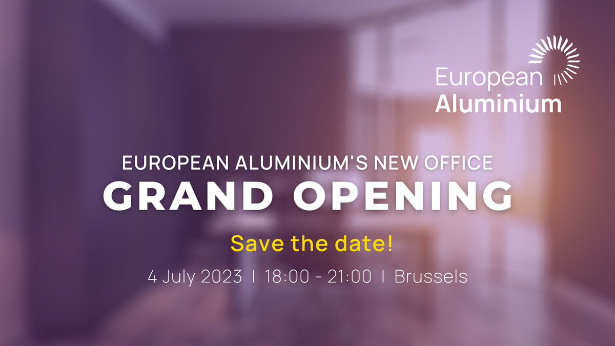 EUROPEAN ALUMINIUM tweet media