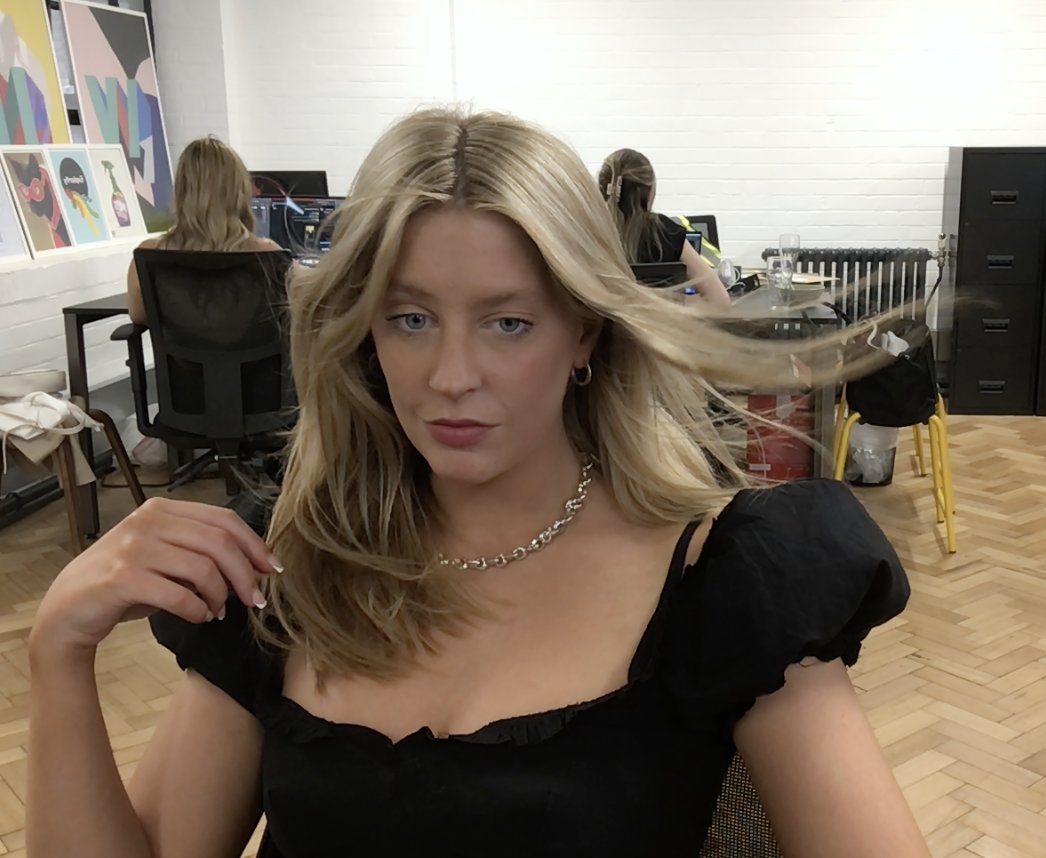 they said i was crazy. they said it couldn't be done. they said HOW will  you bring a desk fan into the office?! but here i am ladies. cool, calm,  collected.