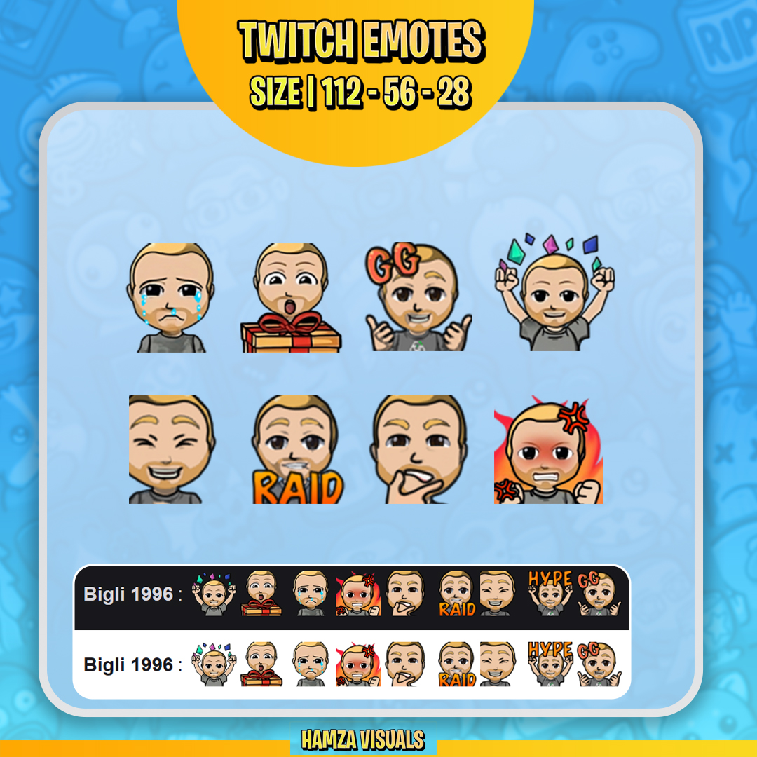 Shoutout to @Hamza_visuals for making fire emotes like these! im telling you peeps! Hamza does an amazing job and puts so much hardwork into this to satisfy his customers as well as me! please do contact him when you need emotes etc! you wont regret it! you can thank me later!