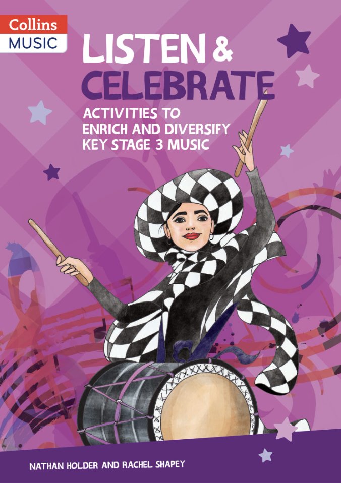 N8Holder's tweet photo. 📣 Listen &amp; Celebrate: Activities To Enrich and Diversify KS3 Music is now available to preorder 📣

Very proud of this one! Written with Rachel Shapey, it explores 15 tracks by 15 composers with many activities! Preorder here 
https://t.co/je2joTXaSF #musiced #diversity https://t.co/RvYaa6Gtlb