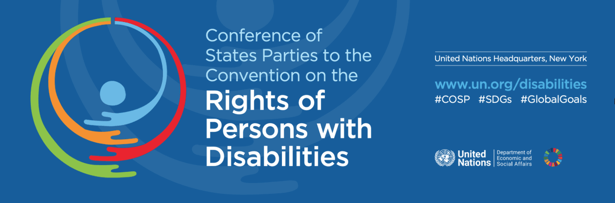 Attending this year's #COSP at the
<a href="/UN/">United Nations</a> from June 13-15. We'll be speaking at sessions on meaningful engagement of #OPDs, inclusive access to #SRHR &amp; #AssistiveTechnology, #ClimateAction, #SocialProtection and more. 

Stay tuned for updates #COSP16