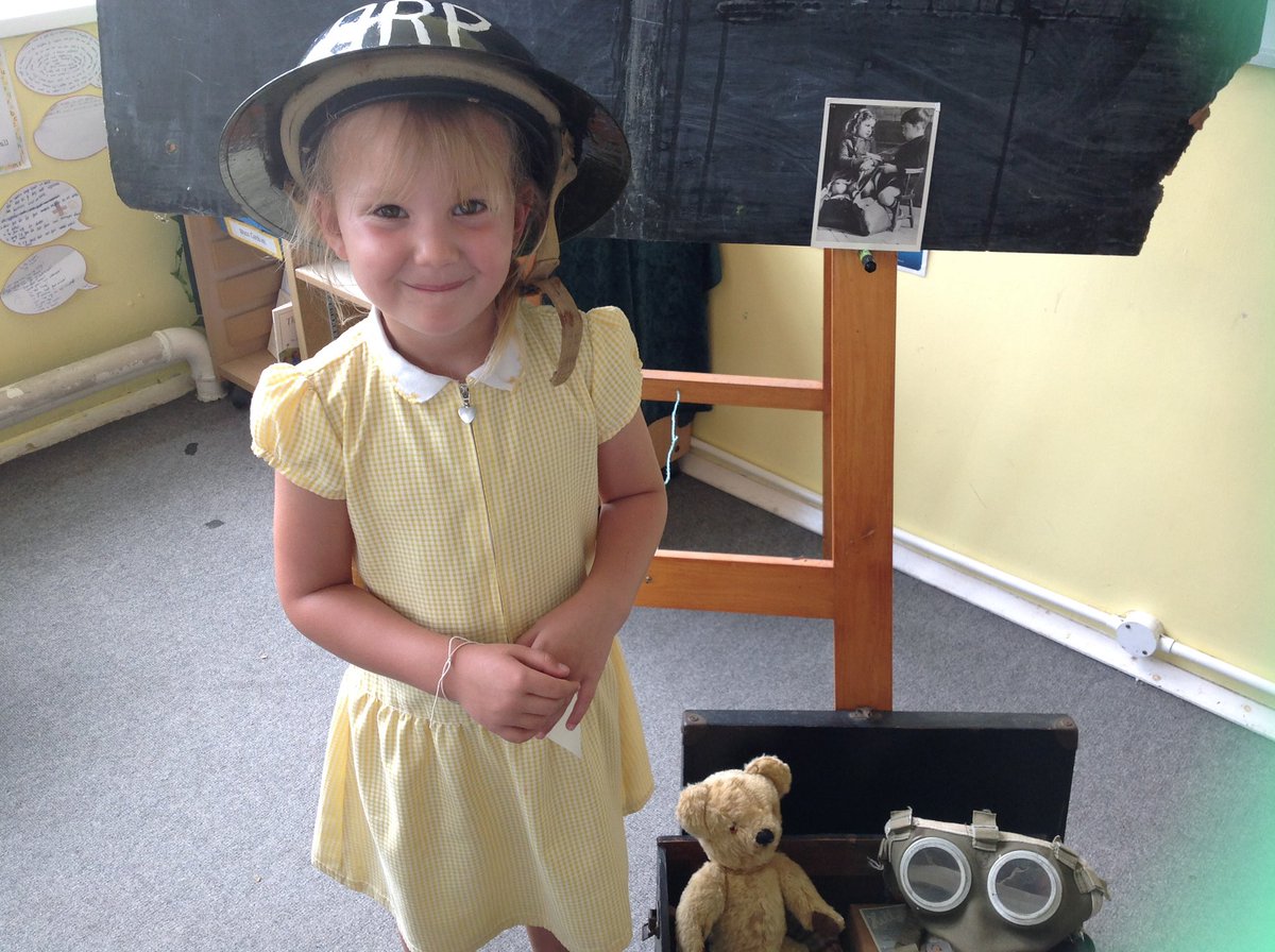 st_thomas321's tweet photo. Our St Thomas’s through the ages day is fully underway. Early Years enjoyed their time as evacuees! #150thanniversary #enrichmentday #history https://t.co/Skj12DJU1X