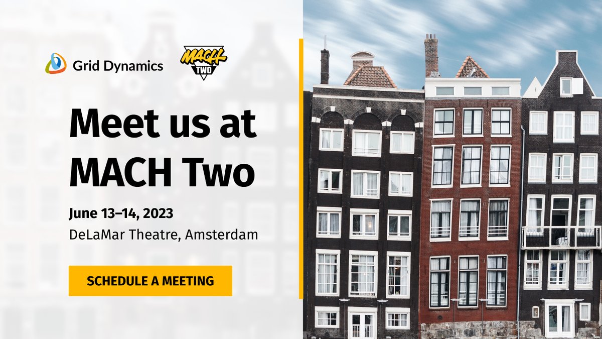 Exciting days ahead! Learn how to optimize business flexibility with #ComposableCommerce at MACH TWO in Amsterdam, on June 13-14. Join us: shorturl.at/mMSW9 #EngineeringExcellence #PrepareToGrow <a href="/voucherifyio/">Voucherify</a> @emporixcommerce <a href="/Fluent_Commerce/">Fluent Commerce</a> <a href="/MACHAlliance/">MACH Alliance</a>