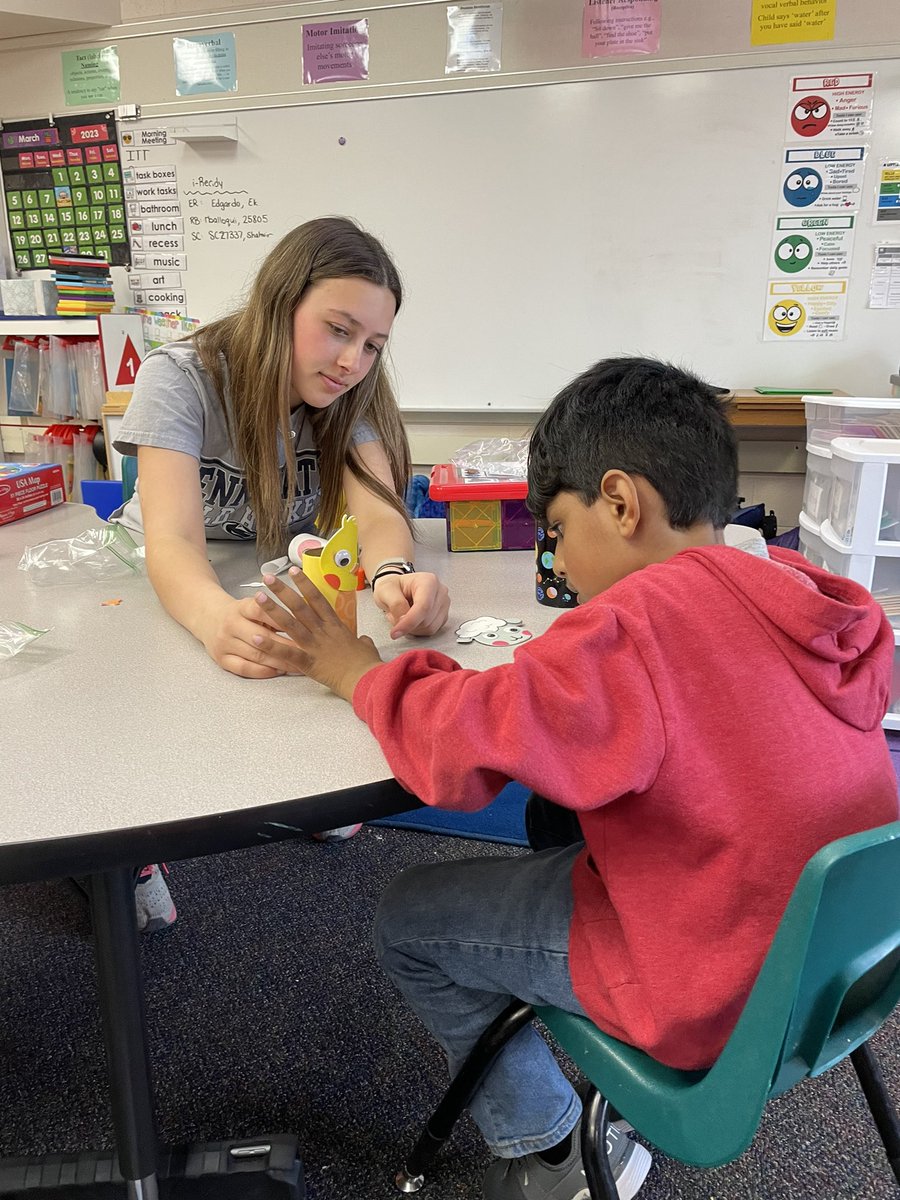 My class was so lucky to have Kiera complete her field study in our classroom this semester! <a href="/QCHSCareerPath/">QCHS Career Pathways</a>