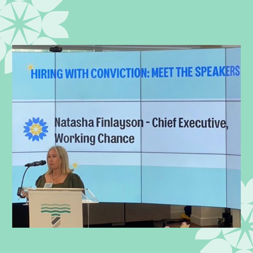 WorkingChance's tweet photo. So excited to have launched #HiringWithConviction!
Thanks to @socialvalueport, @CGI_Global, @TidewayLondon & #LibertyKitchen for the support & everyone for attending the launch to learn how to create opportunities for people with #convictions. ✨
https://t.co/warobQ4cLS https://t.co/ltRfuTVHhu