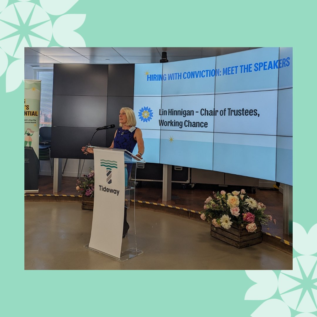 WorkingChance's tweet photo. So excited to have launched #HiringWithConviction!
Thanks to @socialvalueport, @CGI_Global, @TidewayLondon & #LibertyKitchen for the support & everyone for attending the launch to learn how to create opportunities for people with #convictions. ✨
https://t.co/warobQ4cLS https://t.co/ltRfuTVHhu
