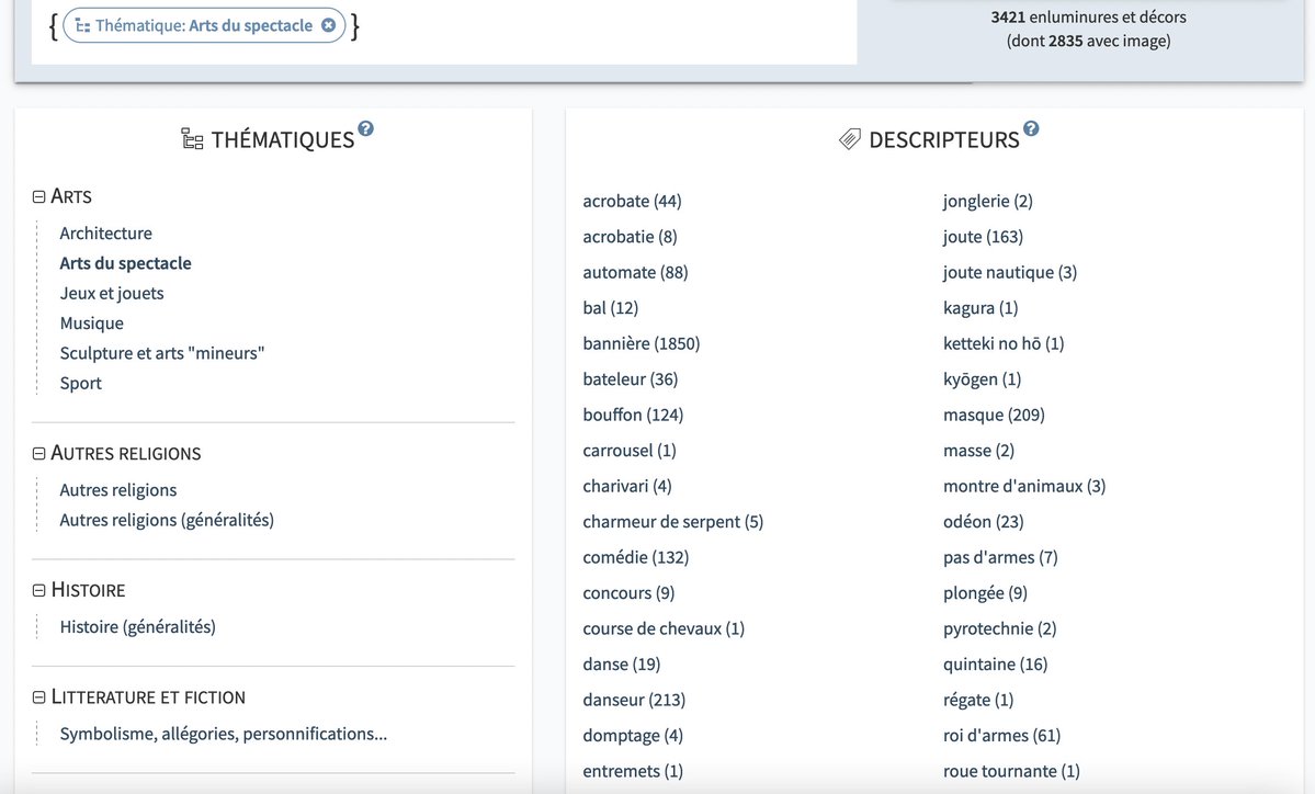 🆕📦Publication du #Thesaurus iconographique du portail Biblissima :

🔸sur data.biblissima.fr <a href="/WikibaseHQ/">WikibaseHQ</a> :
  data.biblissima.fr/w/R%C3%A9f%C3%…

🔹sous forme de jeu de données #RDF-#SKOS sur Zenodo : doi.org/10.5281/zenodo…