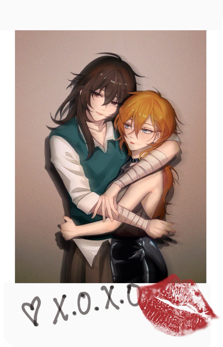 fem! skk r the girlfriends that huddle near the wall clingy at parties fr 

#太中 #soukoku