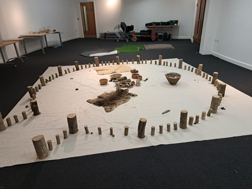 Used my new and improved 'indoor dig' at <a href="/YorkFestofIdeas/">York Festival of Ideas</a> Love being part of such a great event! '