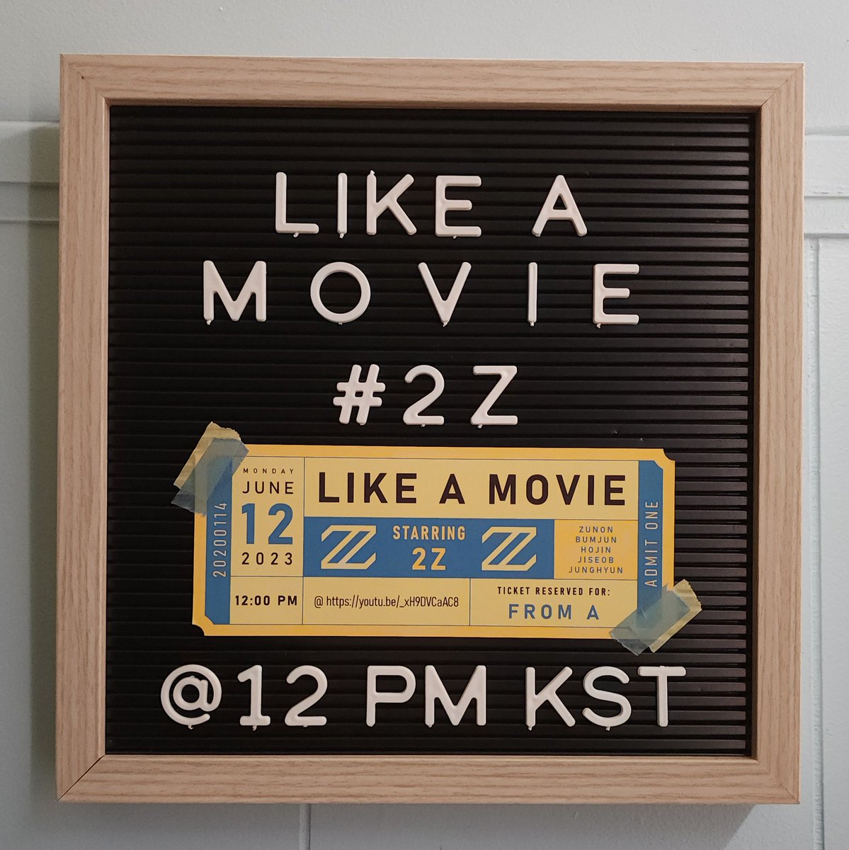 saltysierrena's tweet photo. 2Z [LIKE A MOVIE] Tickets 🎟

Printable files available for A4 and US Letter
https://t.co/L6u9Fm1FbT
 
@official2z
#2Z #TuZi #투지 #FromA #BUMJUN #범준 #ZUNON #주논 #HOJIN #호진 #JISEOB #지섭 #JUNGHYUN #정현

#2Zband #LikeaMovie #6THEP https://t.co/9iEYqCgYmi