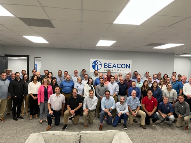 The Beacon Waterproofing Division held its first management meeting this week, bringing the East and West Regions together in Houston. We’re building our team to ensure our customers across the country can Build More!