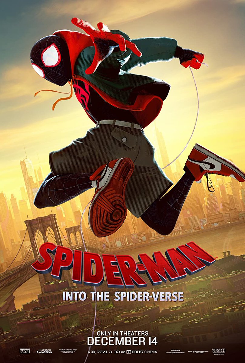 #NowWatching
Spiderman - Into The Spider-Verse
@Marvel @MarvelStudios @SpiderMan #SpidermanIntoTheSpiderVerse