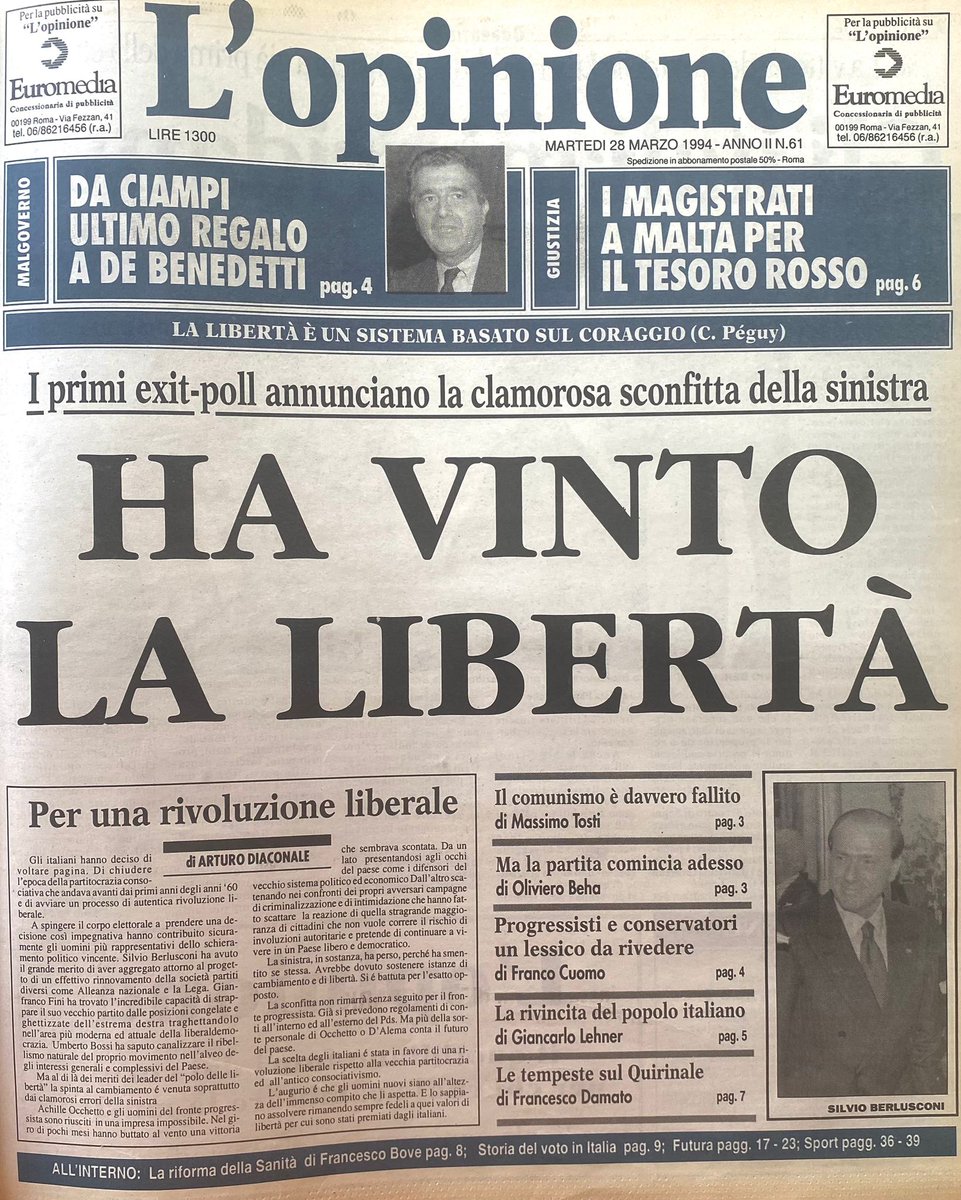 28 Marzo 1994.
opinione.it