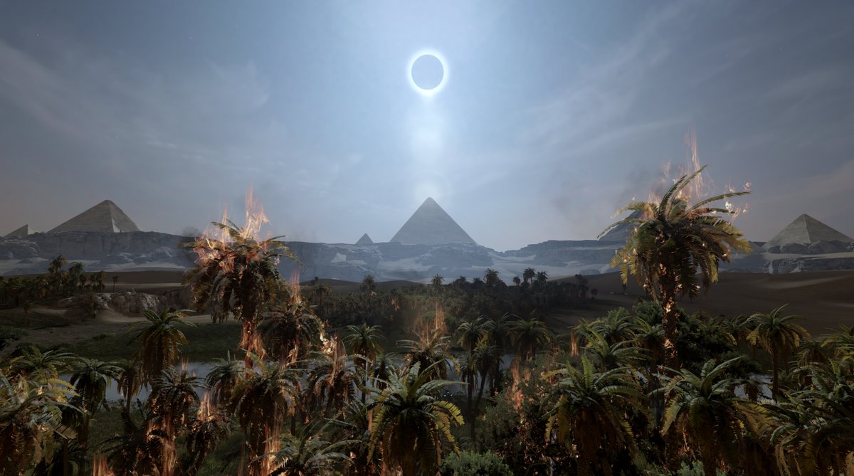 totalwar's tweet image. The Bronze Age Collapse was a time of great trepidation for ancient Egyptians. Civilisations fell, trade networks vanished, and writing systems were lost. Out of the ashes rose new societies, and with them the roots of our modern world. ⚖️📜  #AncientMondays