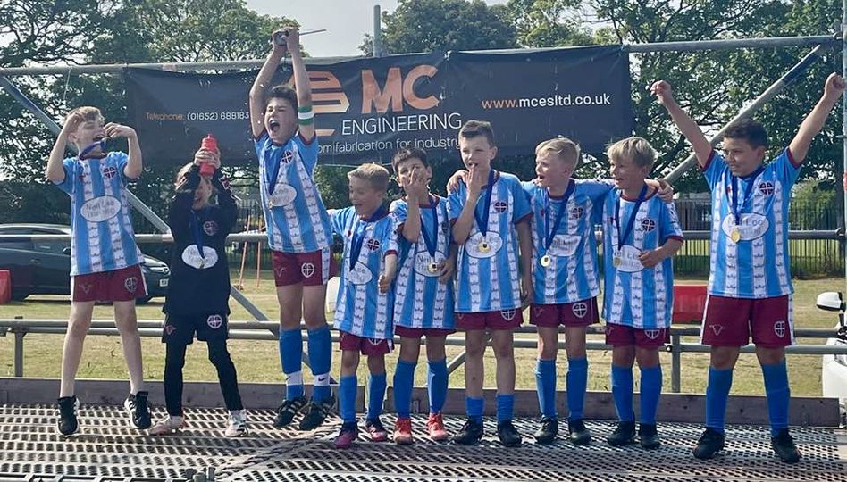 neilleetraining's tweet photo. Congratulations to Neil Lee Training sponsored team Hull saints Under 10 for winning the Catenaccio Europa Cup this past weekend in Cleethorpes. Amazing effort from all the kids. @hullsaintsfc https://t.co/nlsI9pgY7o