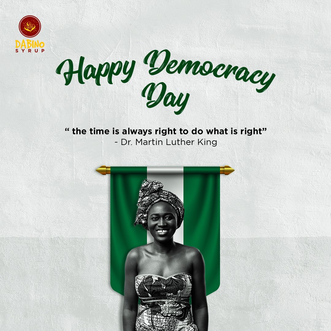 DabinoSyrup's tweet photo. The strength of a nation lies in the minds of its people. Happy democracy day!!!              #dabinosyrup #democracyday #democracy #june #nigeria #democracynow #freedom #abuja #nigeriademocracyday https://t.co/hUWbMOyp7P