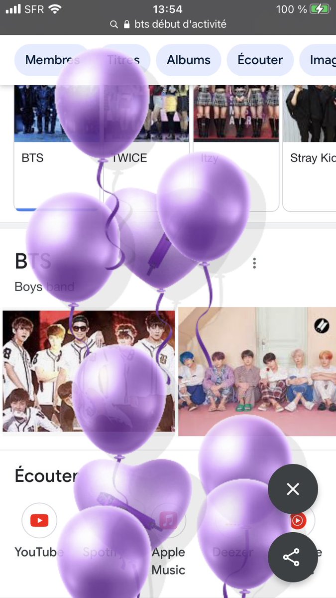 7fever_TOO_you's tweet photo. C’est super mignon pour les 10 ans des débuts de @bts_bighit Google à fait une petite animation 😭💜💜💜💜💜💜💜💜 https://t.co/mj7gJjoA7E