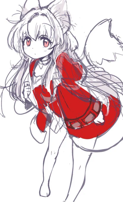 白キツネ?クラーラwip