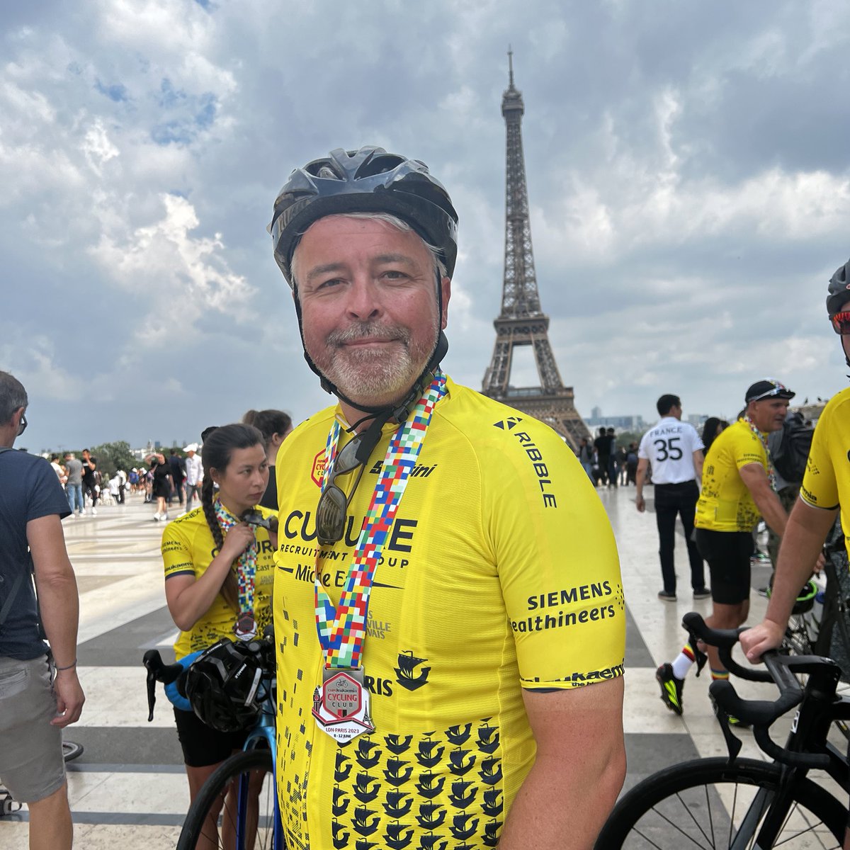 Cure Leukaemia Cycling Club tweet media