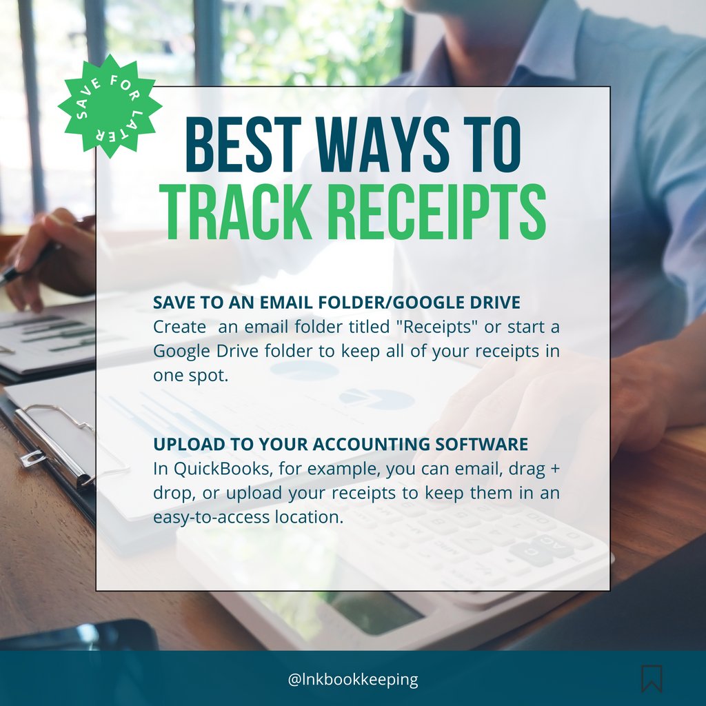 The days of keeping your receipts in a shoebox or having them get lost in your email inbox are OVER! 

Here are two of the best ways to keep your receipts organized. 👆

#bookkeepinghelp #bookkeepingtips #drywallcontractor #roofingcontractor #generalcontractor