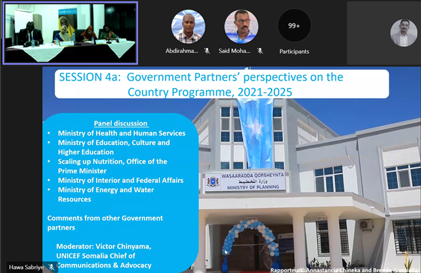 sidbshrestha's tweet photo. It is important to get perspectives from Government Partners’ to add value and improve the lives of children in #Somalia @unicefsomalia “We need Systems Building for impact and sustainability – for long term success” said govt. panel
#StrategicMomentOfReflection #Impact https://t.co/kwulOPeXKs