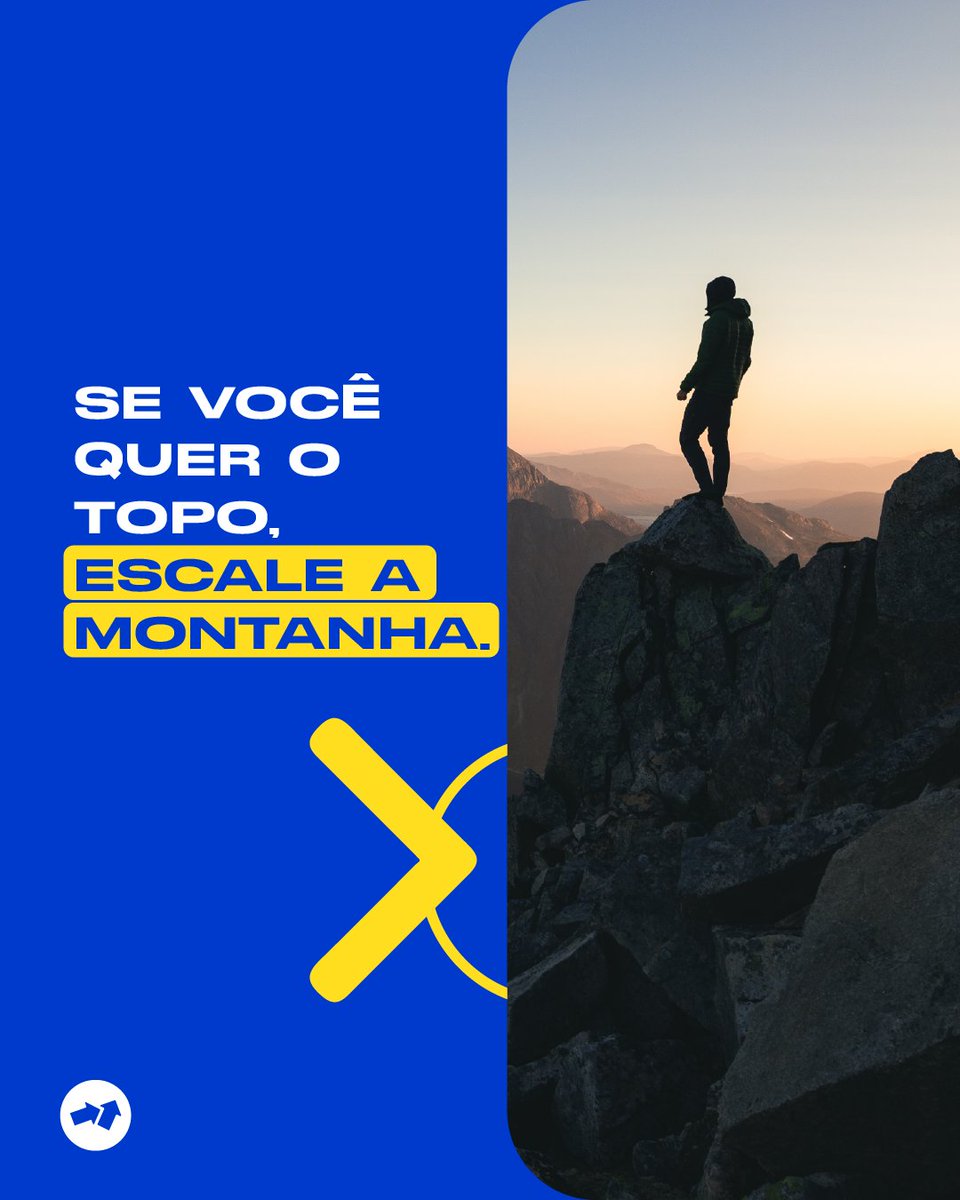 cprogressao's tweet photo. Você vai passar por caminhos tortuosos e desviar das pedras que aparecerem, mas, no final, a vitória será sua. Siga rumo ao topo!💪 https://t.co/6Qw11aAjIR