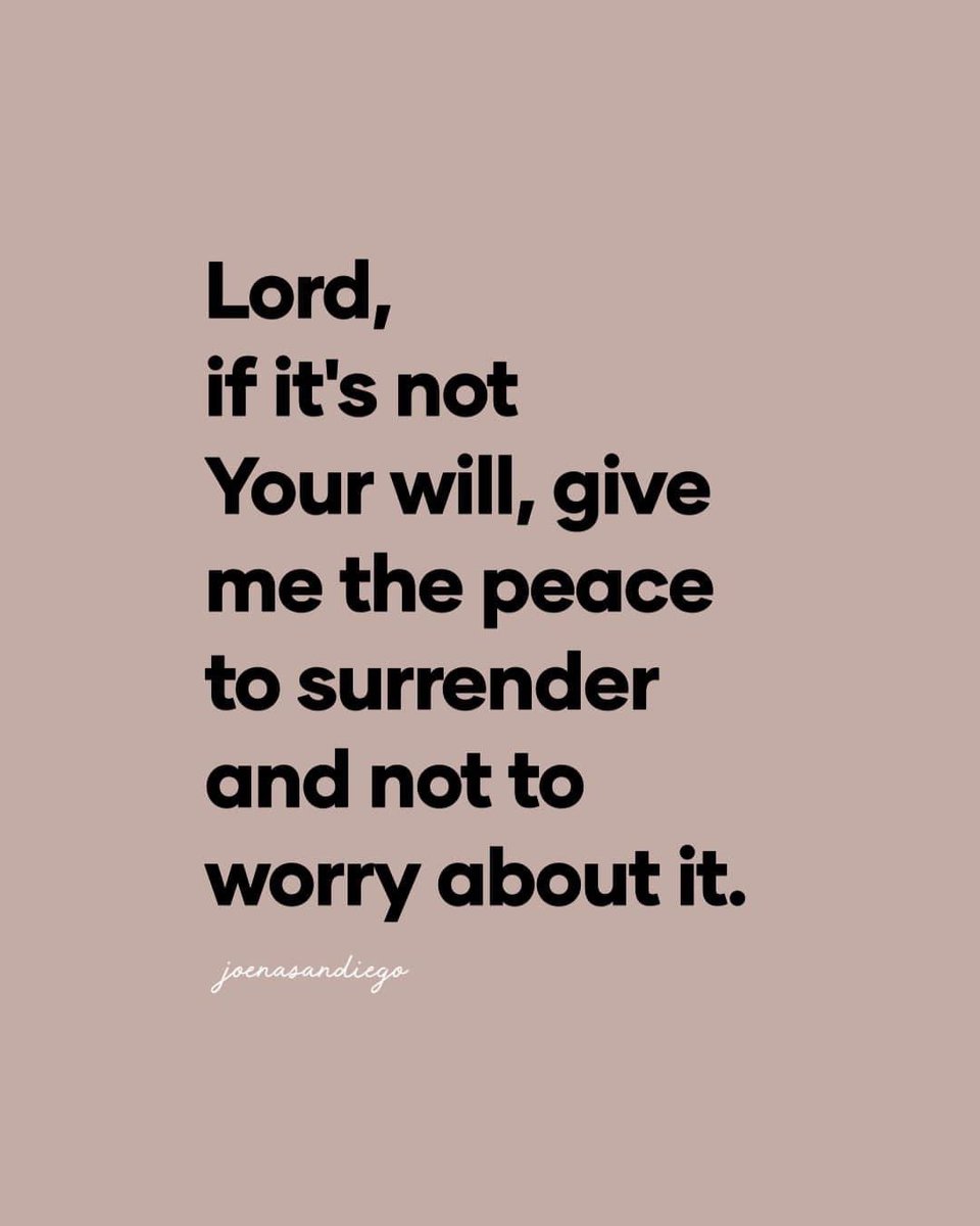 joenasandiego's tweet photo. “God, take it away from me and give me
the peace to trust in Your perfect timing.” 🙌🏻 https://t.co/V8yoEcvESW