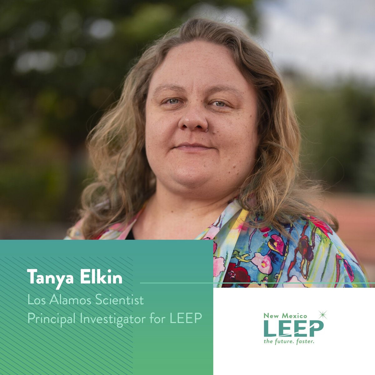 nmleep's tweet photo. Meet @LosAlamos Scientist, Tanya Elkin who is assisting LEEP Fellow, Yun Li of Filtravate. Tanya is a materials scientist who is responsible for identifying problems, designing  novel solutions, developing synthetic strategies, and implementing them into practical applications. https://t.co/quJL2T5lzn