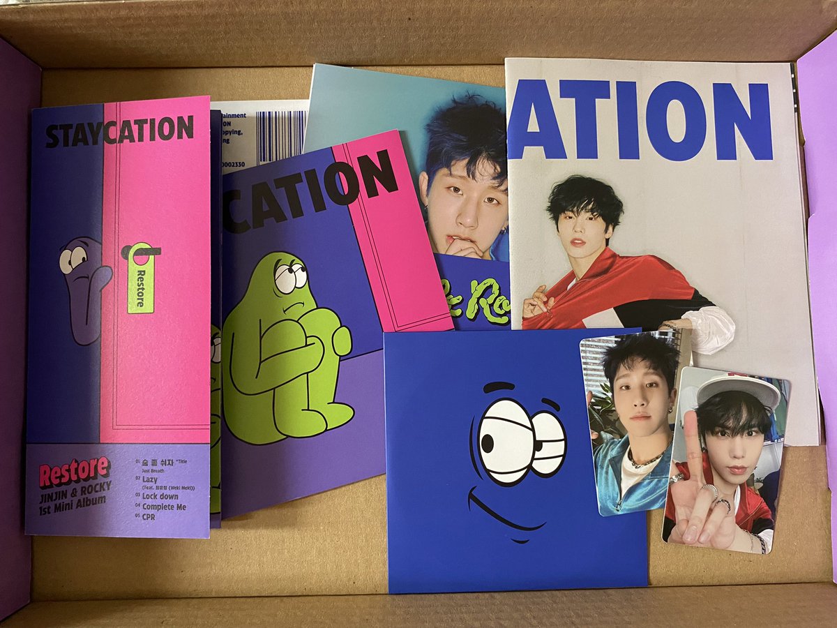 Pseudonym_06's tweet photo. WTS LFB 

switch on 
Php 350 pesos (1st photo)
Php 300 pesos (2nd photo)

restore albums 
Php 400 pesos complete set 

#astroalbums
#decluttering
#switchON
#chaeunwoo
#aroha
#restore
#jinjin
#rocky
#MJ
#getseyo
#bns
paampon na po sila please🙏 https://t.co/mm0UwYIMY0