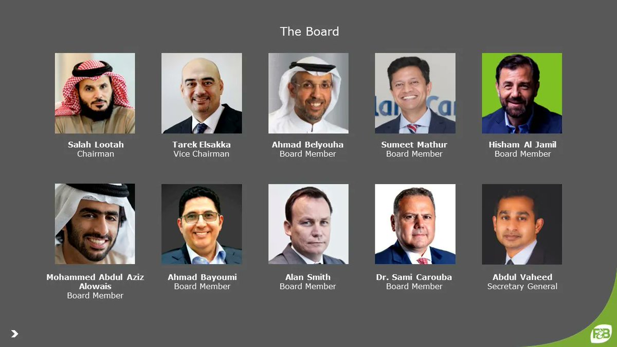 As we continue our incredible journey, we take this moment to express our heartfelt gratitude to our former board members. Their visionary leadership, unwavering commitment, and immense dedication have played a pivotal role in shaping our success. 

#FBMG #UAE #boardmembers