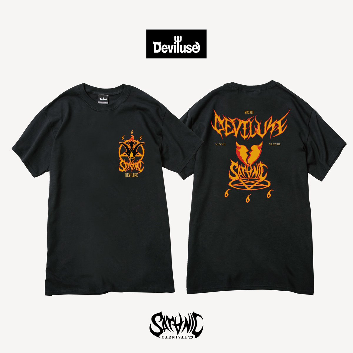 レア?!☆ サタニックカーニバル23 END Tシャツ satanic carnival