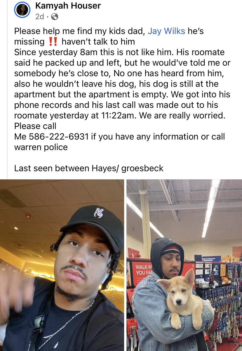 CrimeInTheD's tweet photo. #MissingPerson https://t.co/4dYy9d5oL9