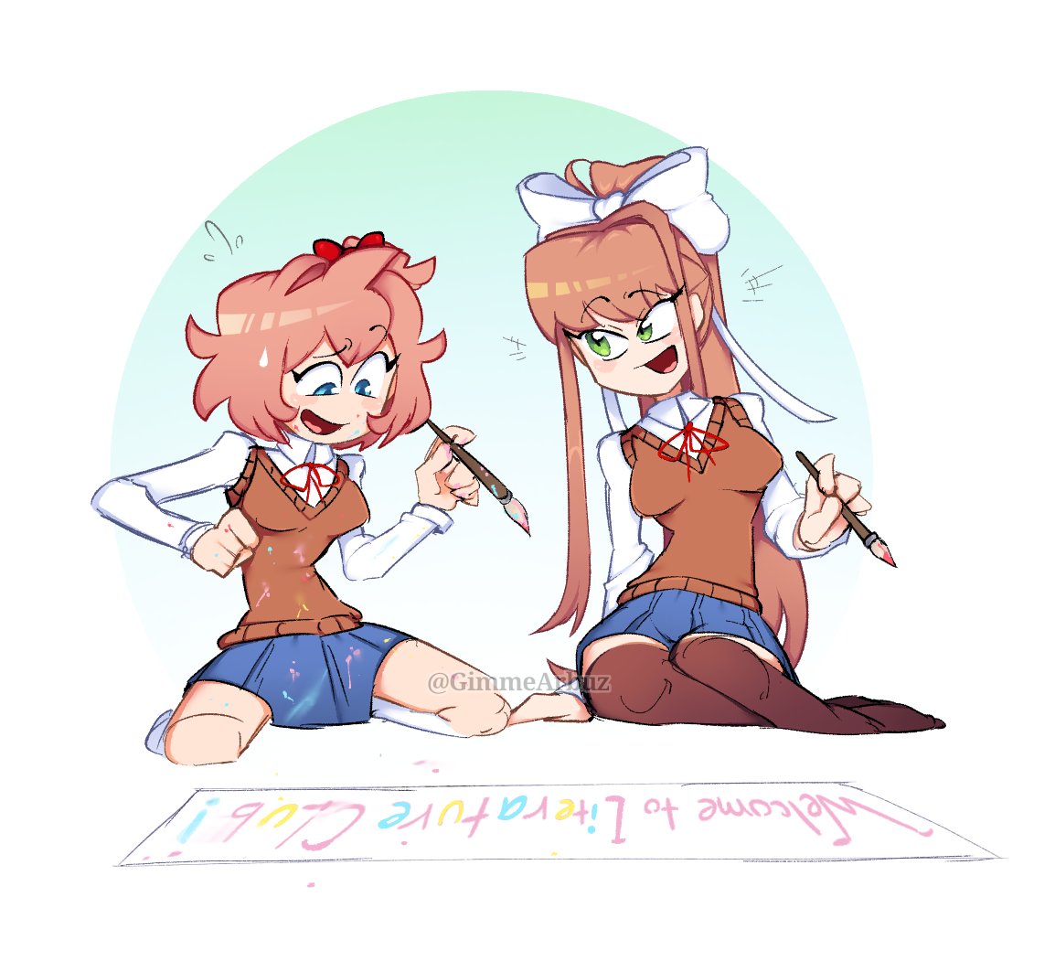 #DDLC #DDLCfanart #DokiDokiLiteratureClub #Sayoriddlc #Monikaddlc