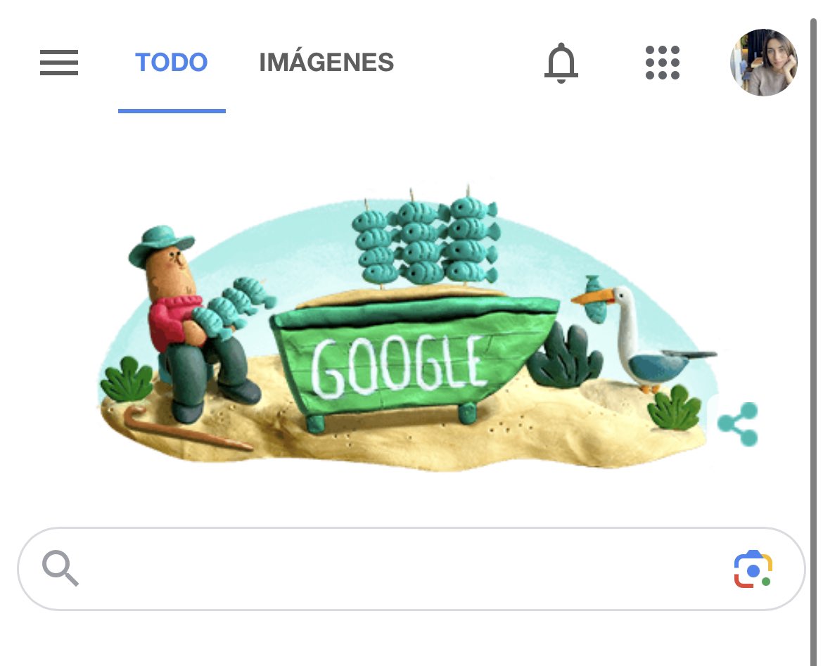 alicialcaide's tweet photo. Hoy Google homenajea a mi Málaga y sus espetitos 🐟 https://t.co/n9QN8iyL9y
