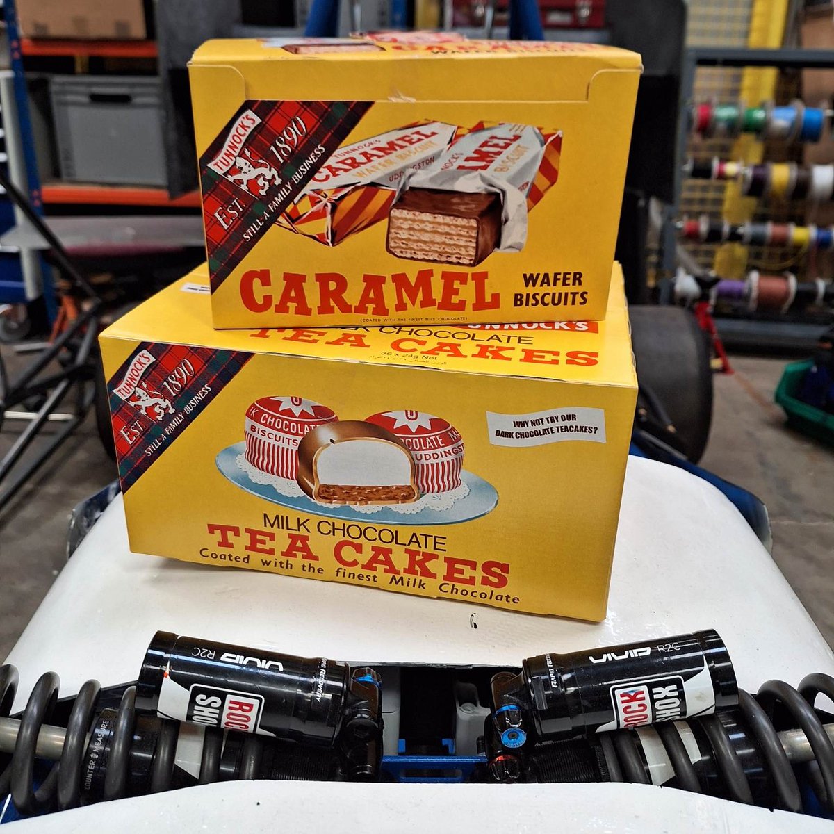 Many thanks to <a href="/TunnockOfficial/">TunnocksOfficial</a> for sponsoring us again this year! Their caramel wafers and teacakes will keep us fuelled all the way to competition.