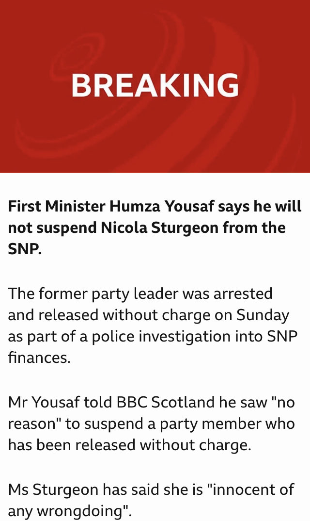 Humza Yousaf tells the Nicola ghouls to ‘ram it’. !
Well done @HumzaYousaf