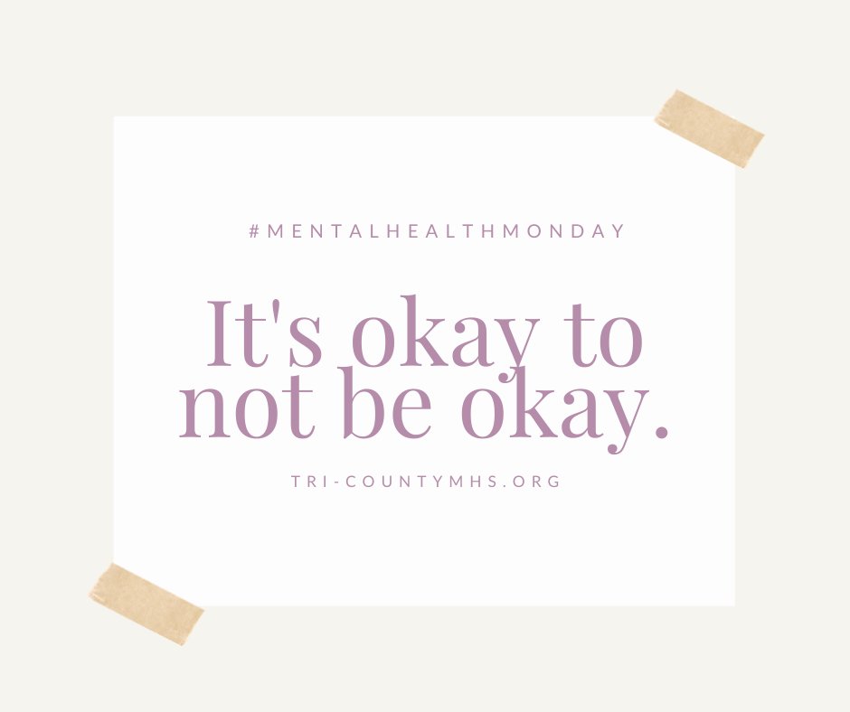 Remember, it’s okay to not be okay. Call or text 988 if you need some extra support today. 💜  

#MentalHealthMonday