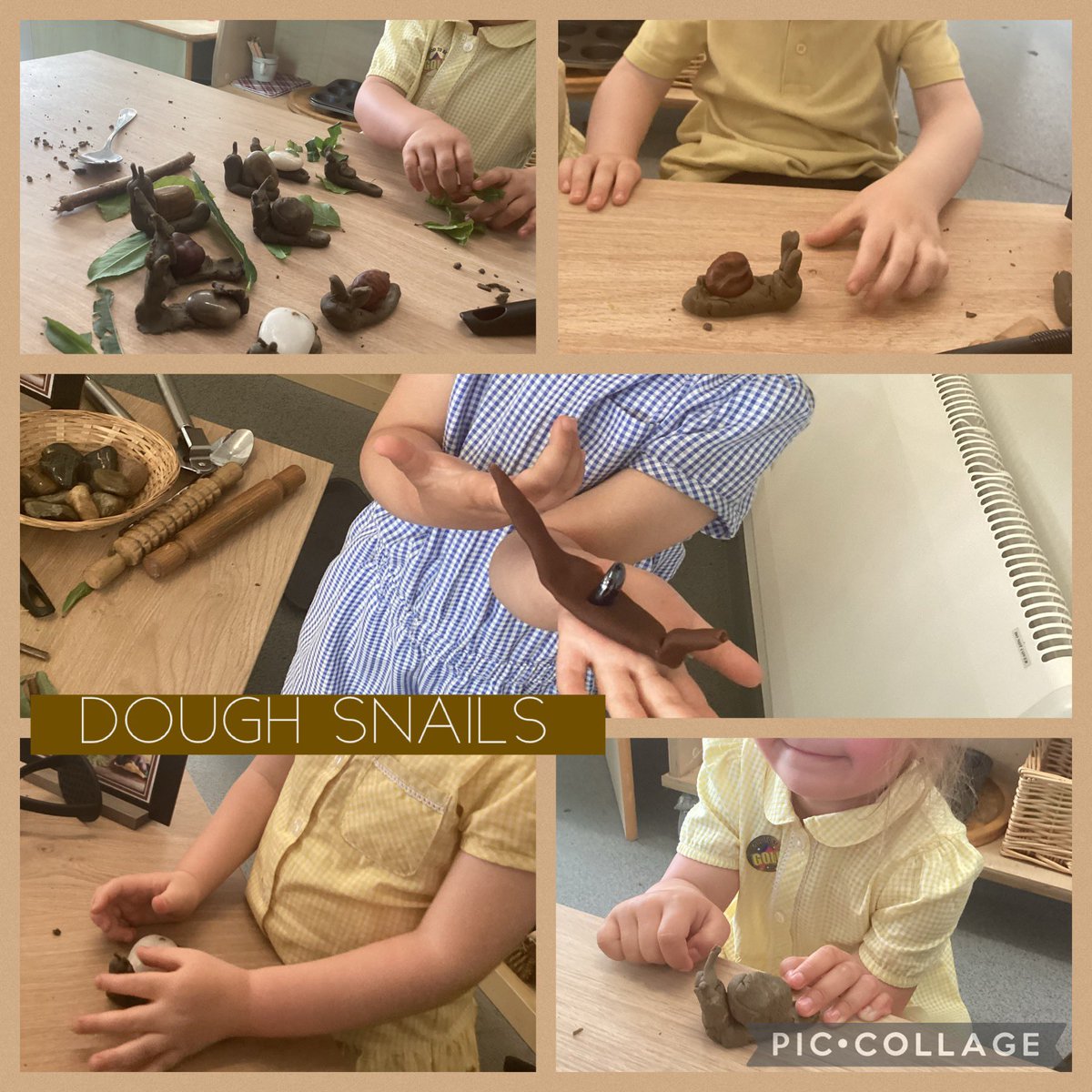 Dough Snails 🐌 

Nursery used their dough disco skills to manipulate the dough to create their very own snails #muscledevelopment #roll #poke #squeeze #pat #snailandthewhale