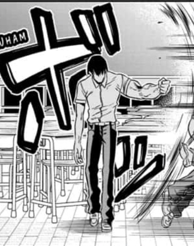 Koolestermann's tweet image. Would anyone belive me that two of the new jump series (do retry and nu exorcist) now have a villain with ONE insanely big arm in theyr first 10 chapters