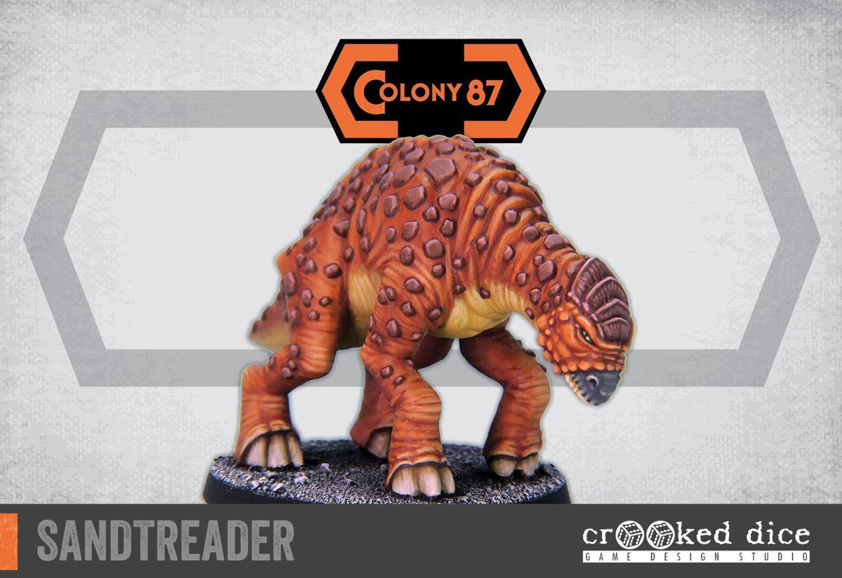 NEW RELEASES! We have some additions to our Colony 87 range with four new Beasts of Burden resin kits: an unladen Sandtreader, Pack Animal, Water Carrier and mounted Trader.

crooked-dice.co.uk/product-catego…

#crookeddice #colony87 #tabletopminiatures #roguetrader #stargrave #oldhammer40k
