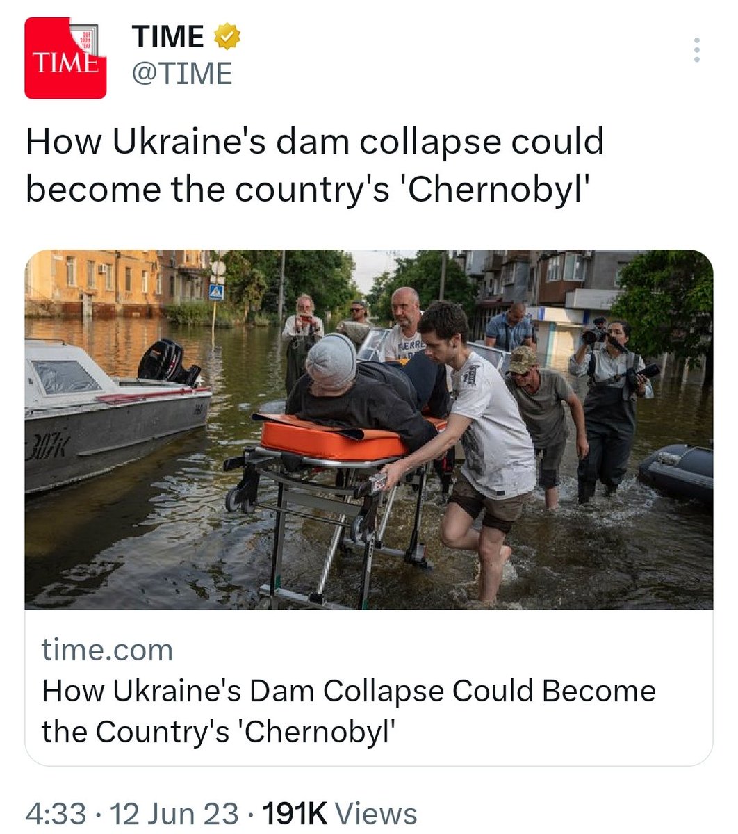 The people writing this headline will be more than surprised when they find out where Chernobyl is.