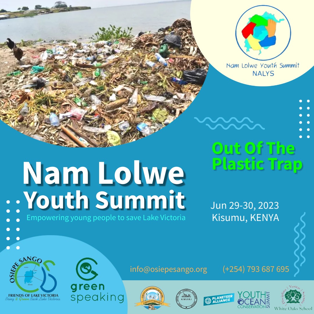 OsiepeSango's tweet photo. It is in the same spirit of advocacy that we welcome you all to the upcoming #NALYS scheduled for the 29th &amp; 30th of June. Come help us push for the #EndPlasticPollution campaign and help make our beloved Nam Lolwe breath again #ClimateCrisis @PlasticsRebel @plasticosis @UhaiWetu https://t.co/hF4mcvqLir