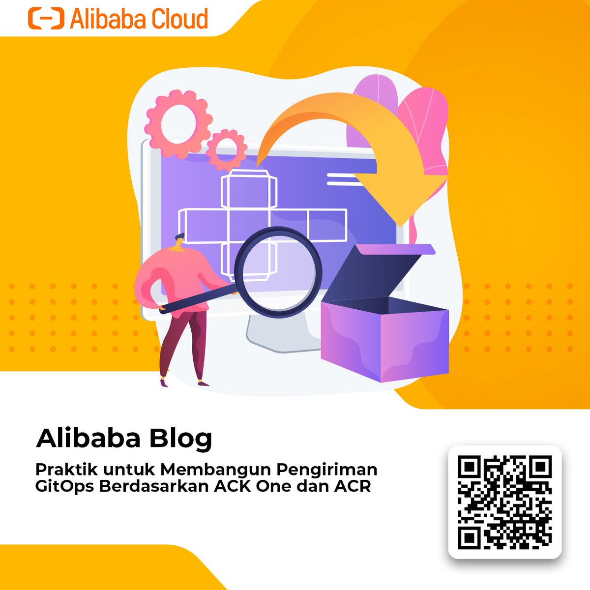 alibabacloudid's tweet photo. Artikel ini memperkenalkan cara membuat pipeline pengiriman GitOps pada instans ACK One.

Scan barcode untuk pelajari sekarang!

#Alibaba 
#AlibabaCloudIndonesia
#AlibabaBlog https://t.co/hK5W2598TL