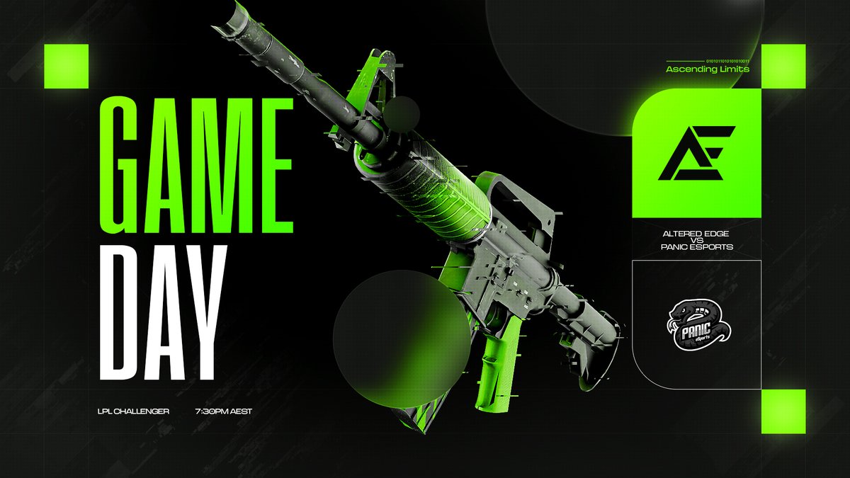 XFILGAMING's tweet image. [#AECSGO]

Round 2 of the @LPL_CS Challenger League

🆚@PanicESC
🎮BO3
⏲7:30PM AEST

Good luck to both teams tonight!!
#AscendingLimits