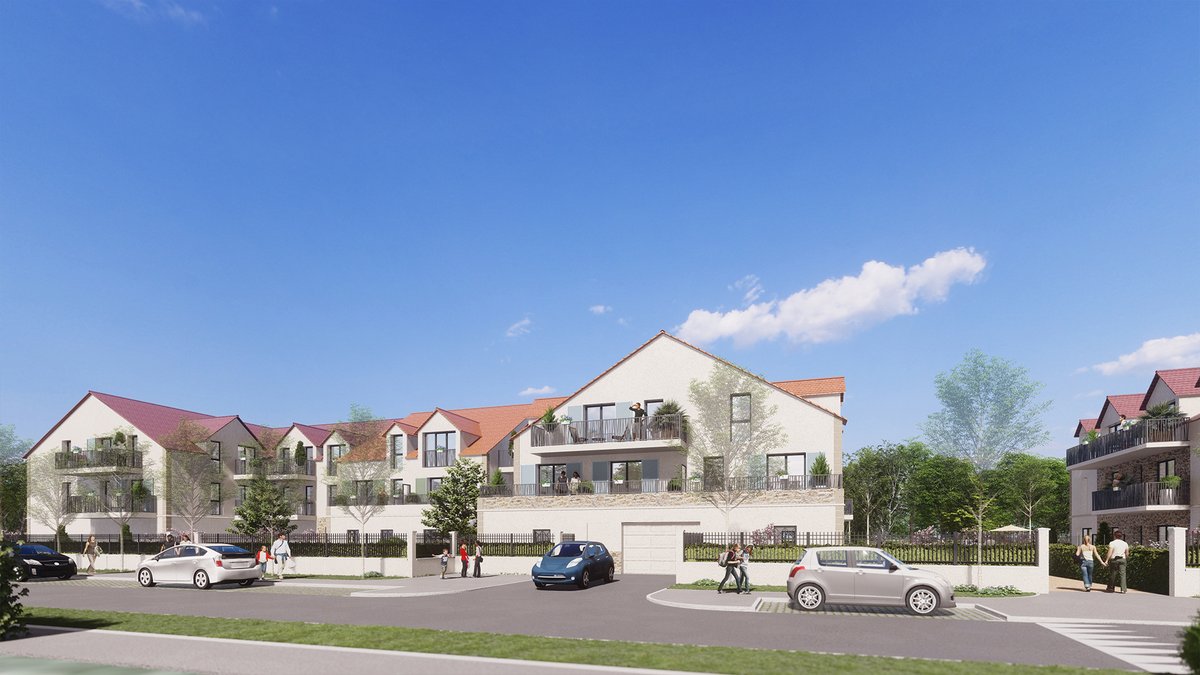 Volumenscene's tweet photo. [PERSPECTIVES] 🖼️ Perspectives de #concours d'un projet de logements, proposé par DM Immo, à Boissise-la-Bertrand.
Architectes : BIK Architecture.
Toutes nos perspectives sur : https://t.co/ZfPTSaLZdA
#videoimmobilier #perspectives #video3d #promoteurimmobilier #vefa https://t.co/F3cZG1n2mH